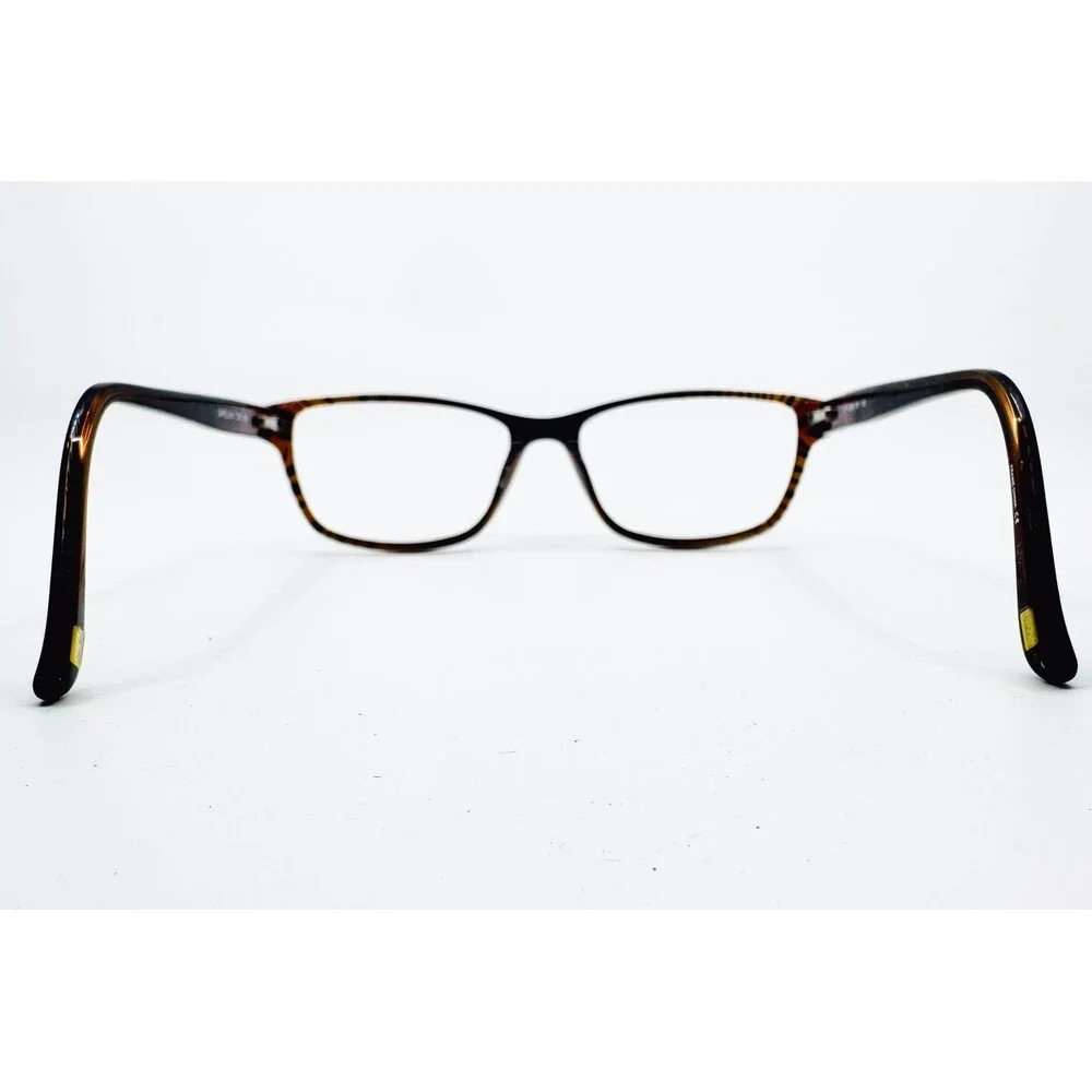 Cafe Lunettes Eyeglasses Womens Brown Tortoise 3234 #1 Tiger Print 135